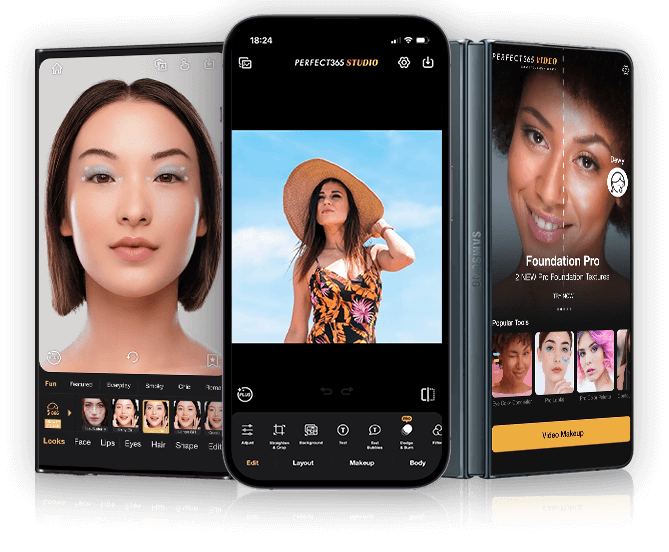 Perfect365 Studio: FREE photo and selfie editing app, that allows you to  upload any photo and get creative with custom backgrounds, frames, filters,  lighting, shadowing, captions, text bubbles, themed stickers, and  customizable